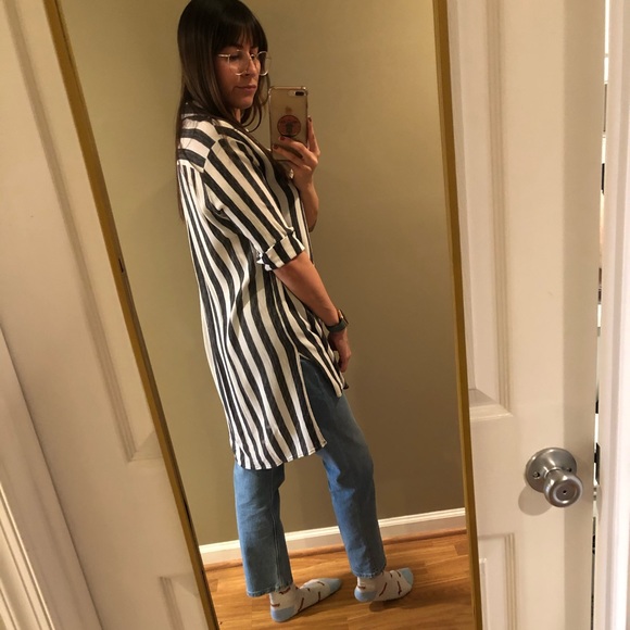 *SOLD* 
Striped Tunic Blouse - Picture 2 of 5